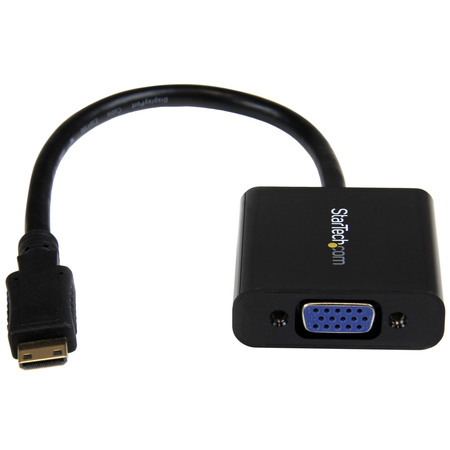 STARTECH.COM Mini HDMI Male to VGA Female Adapter Converter - 1920x1080 MNHD2VGAE2